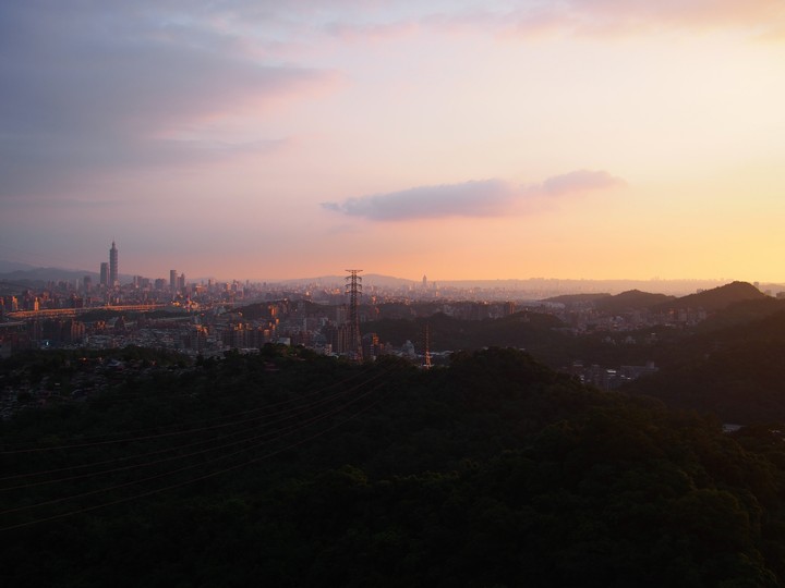 sunset in Taiwan
