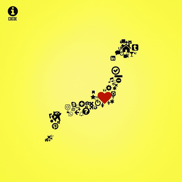 foto de la mapa de Japón con dibujitos