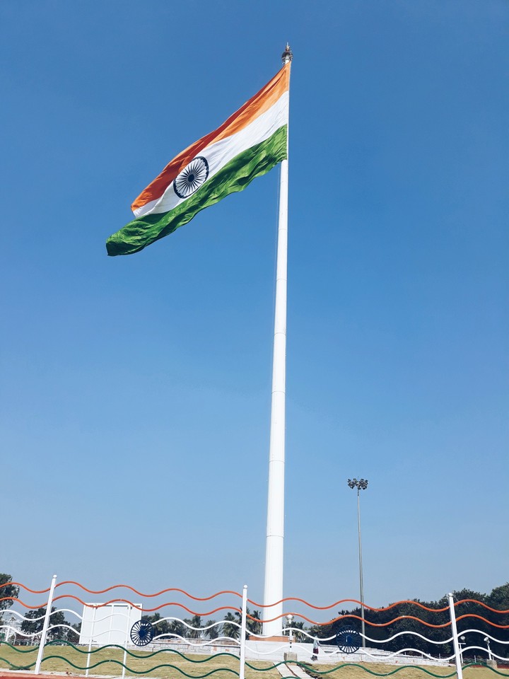 india tri-color flag (tiranga)