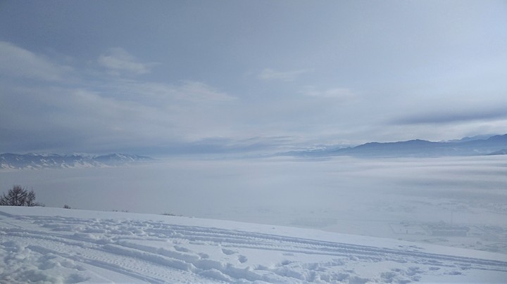 Winter in the mountains