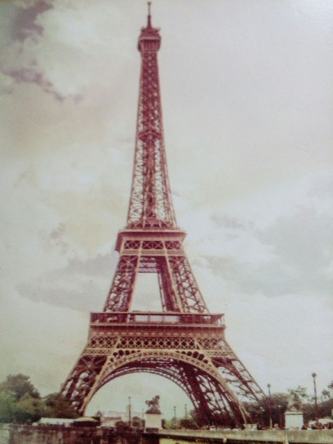 Paris and Eiffel tower