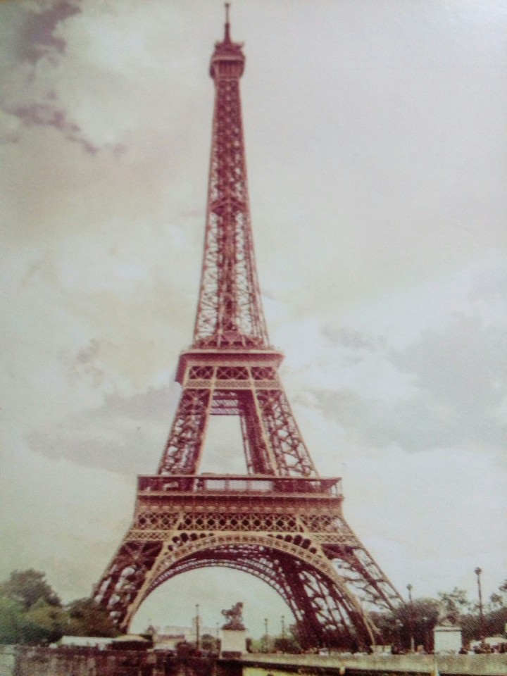 Paris and Eiffel tower