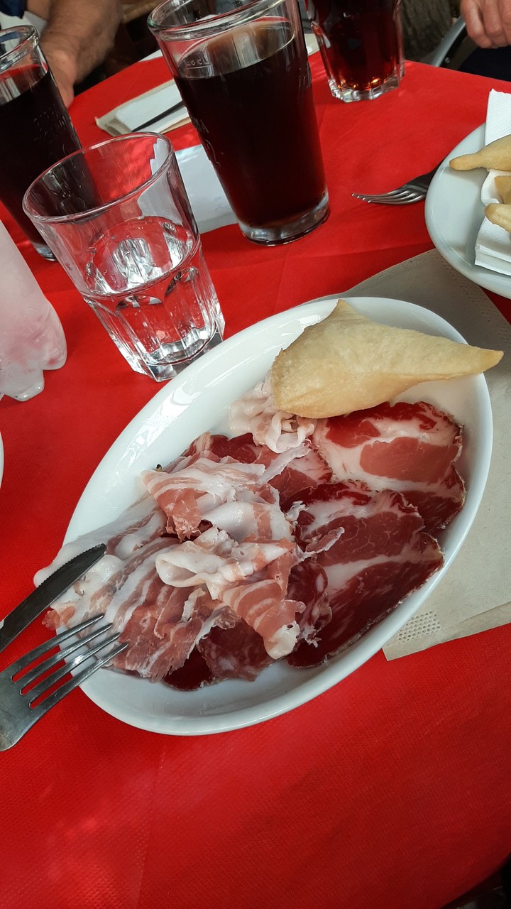 Gnocco fritto.