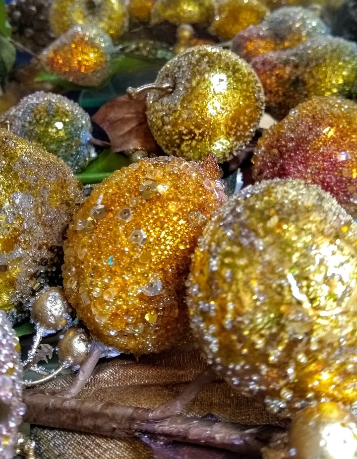 Sugared Fruit Decorations