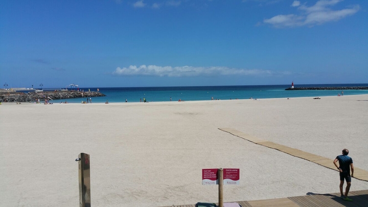 Der Strand von Fuerteventura ".