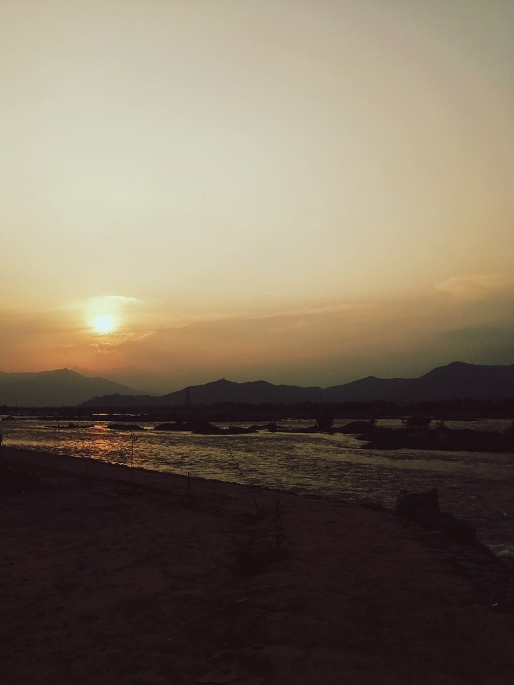 Sunset at River