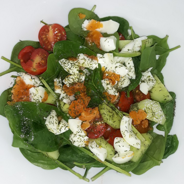 Ensalada de espinacas