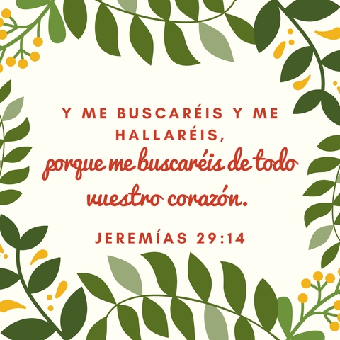 Jeremías 29:14