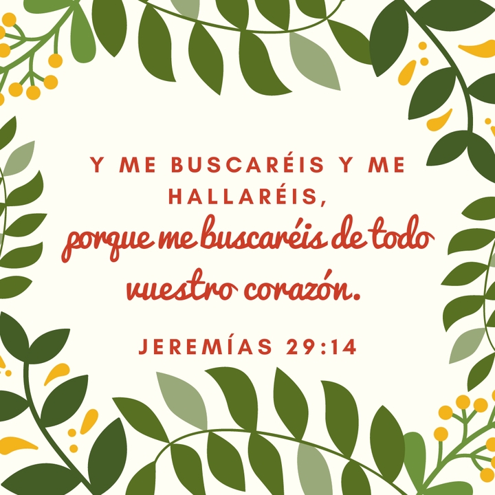Jeremías 29:14