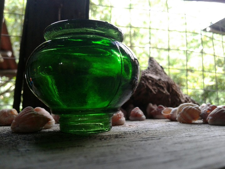 green glass