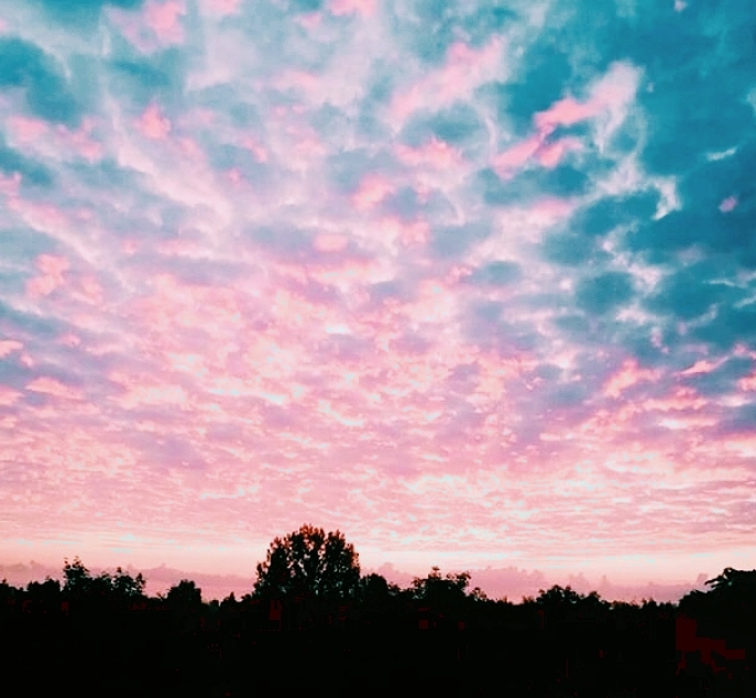 pink sky