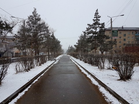 Апрель. Чита
