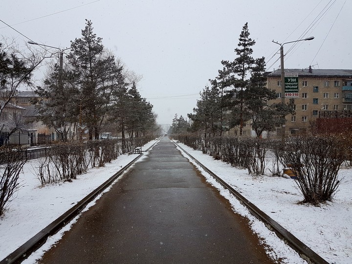 Апрель. Чита