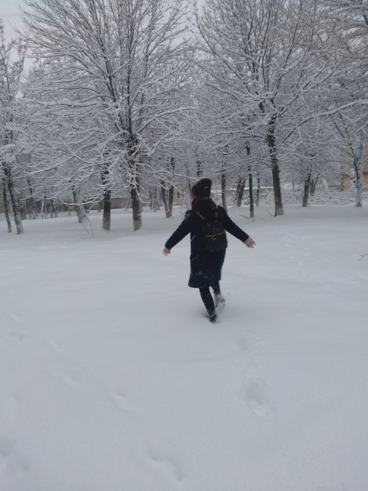 зима
