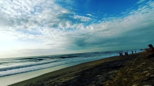 morning beach