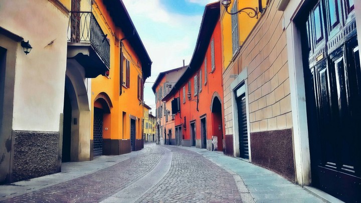 beauty of the valley cute street Awedome grphics background