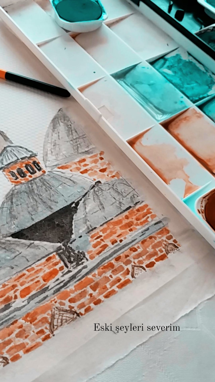 you can follow me from instagram to see my new watercolor