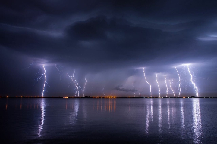 Thunder and lightning