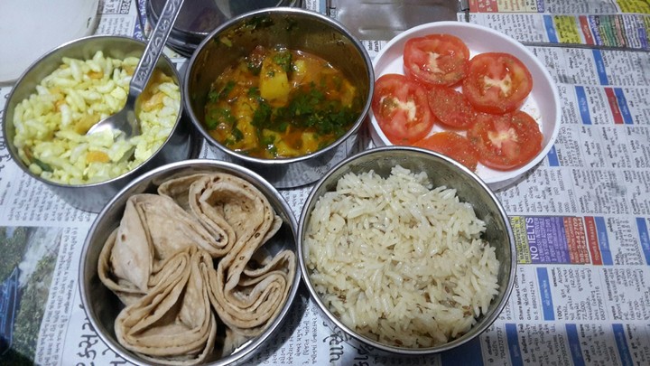 Tudays lunch.