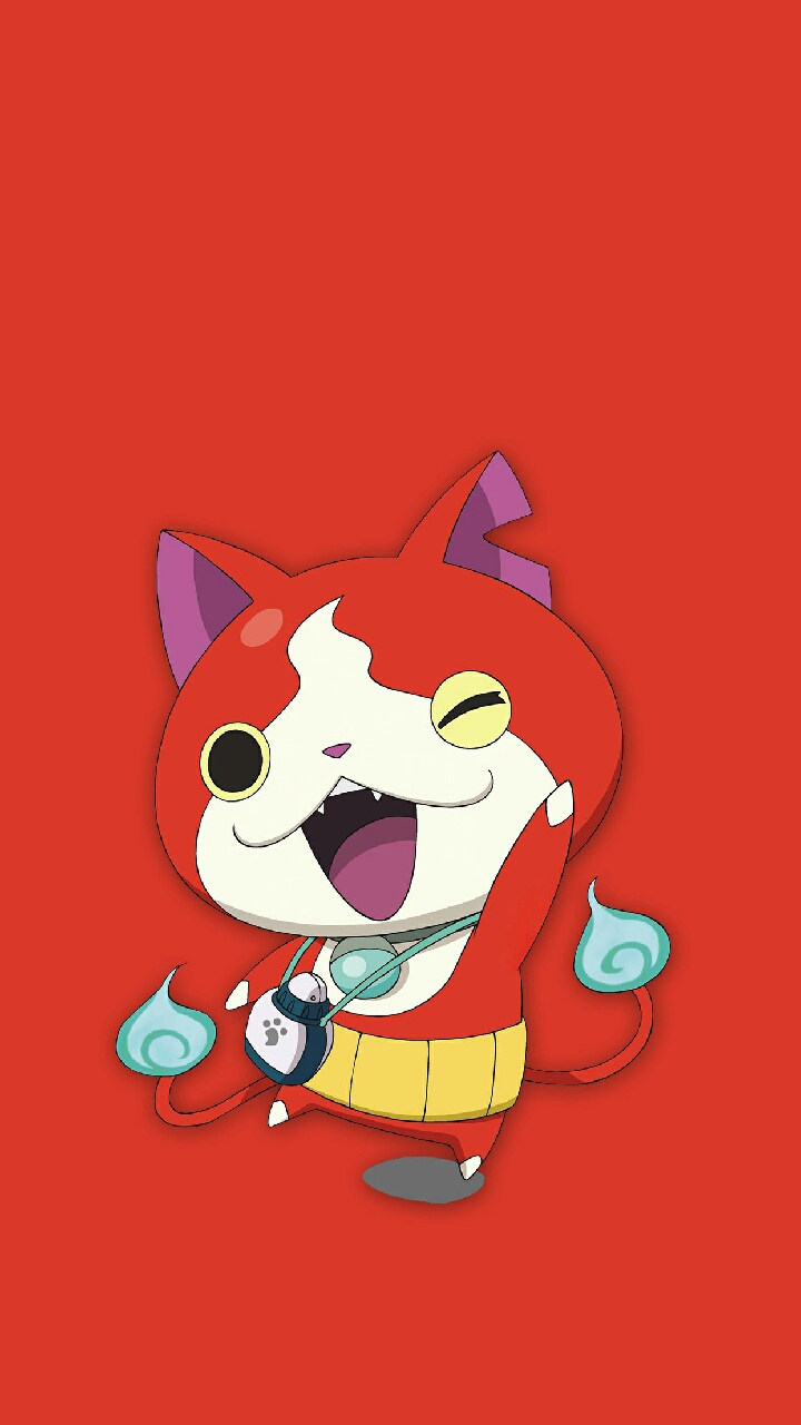 Jibanyan Mobile Wallpaper | Yokai Watch