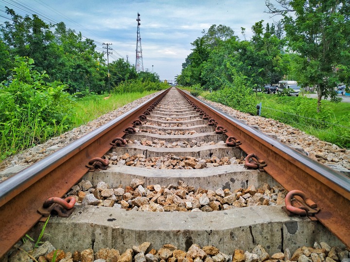 Railroad tracks