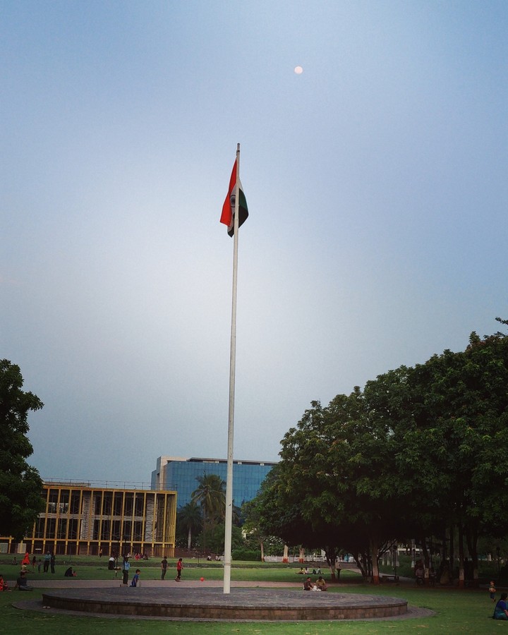 Flag n Moon