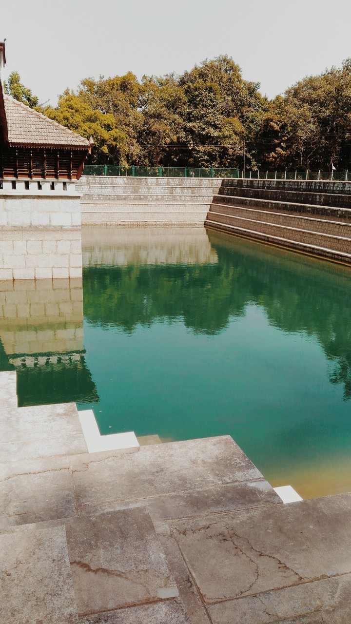 Temple pond