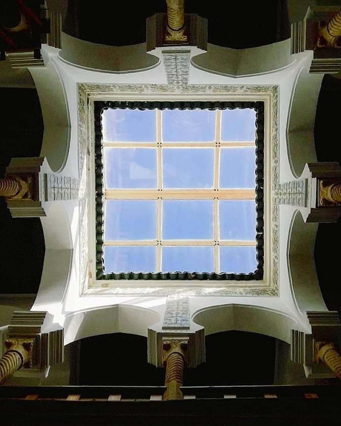 blue sky inside