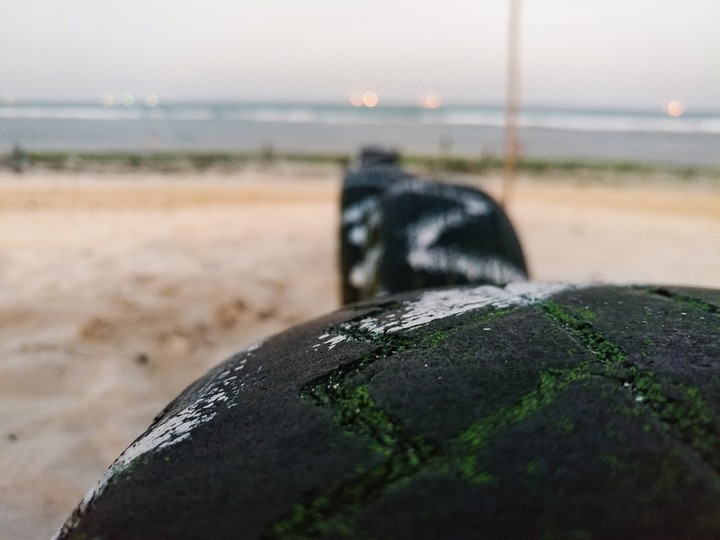 tyres at the beach ?