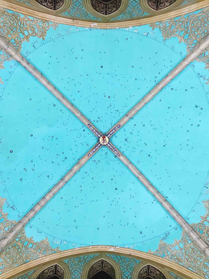 Turquoise Ceiling