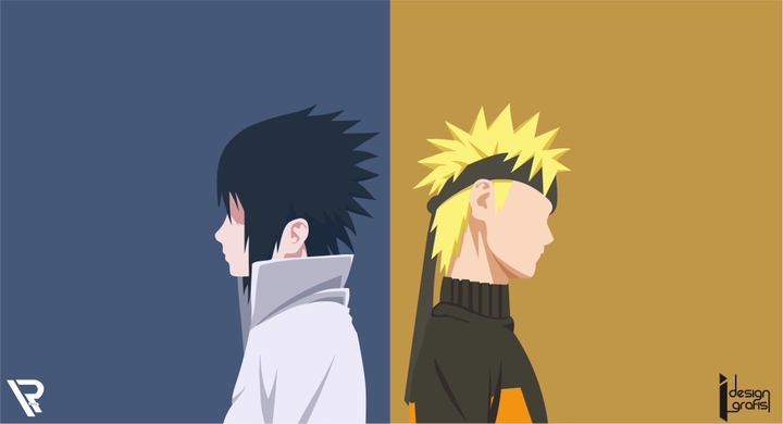Naruto and Sasuke