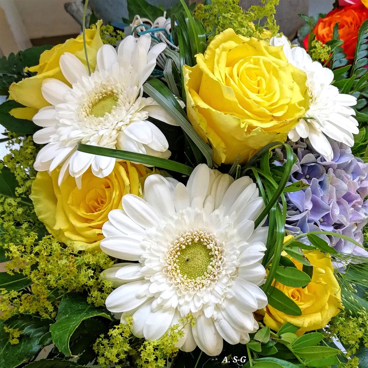 Wunderschön , der Blumenstrauß