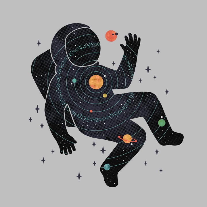 Flying in the space