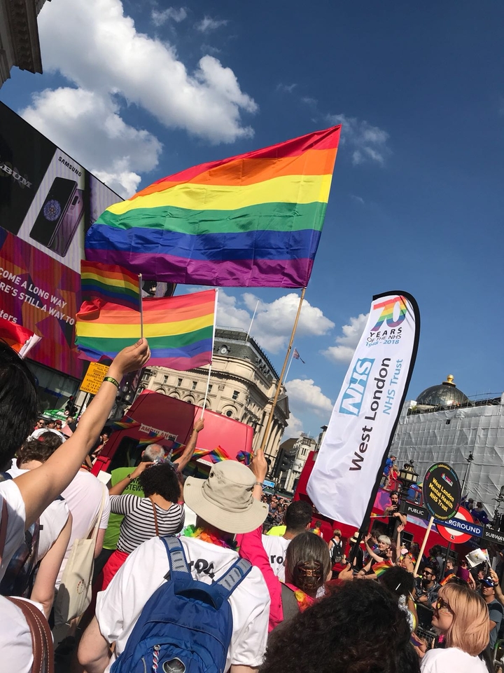 Marching with Pride x