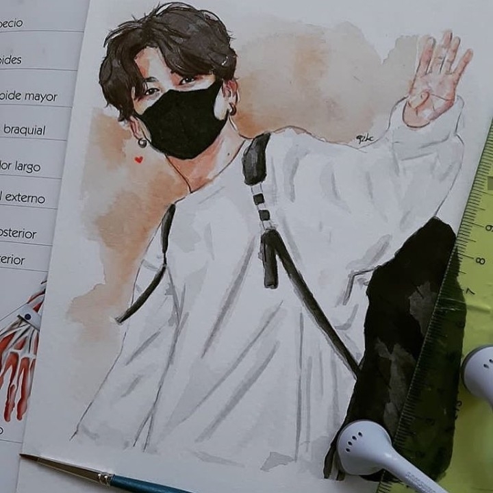 Dibujo de Jungkook ????