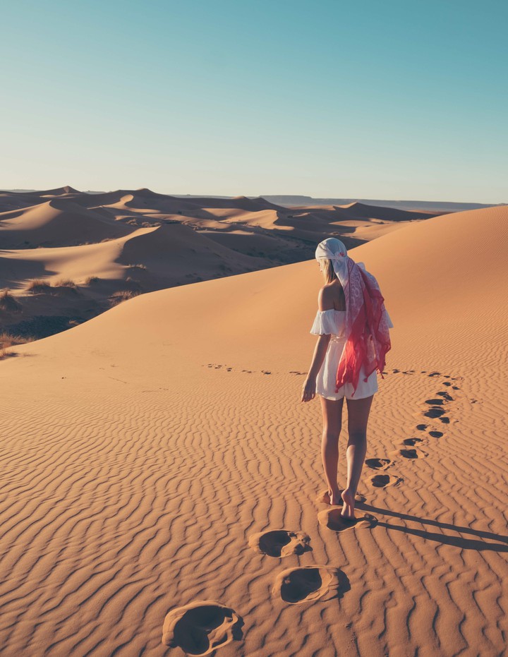 Following the caravan