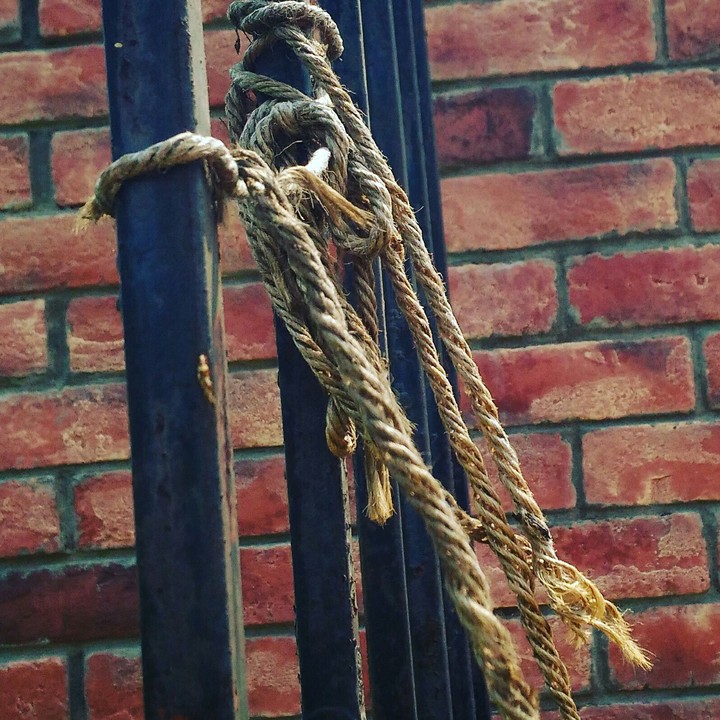 bricks ,threads and wind..