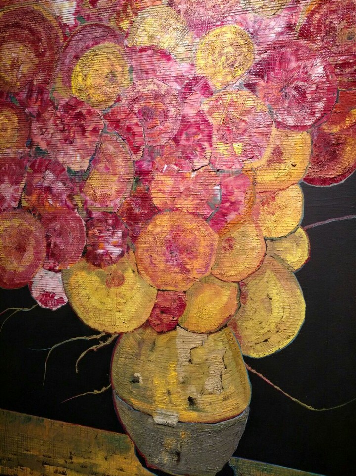 red flowers