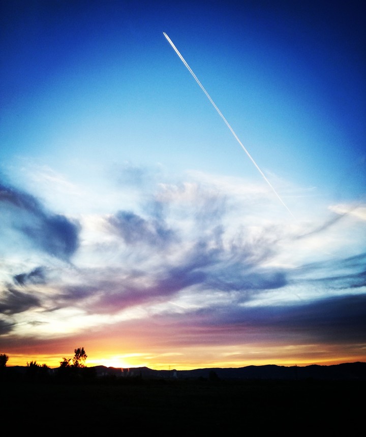 Autumn sunset