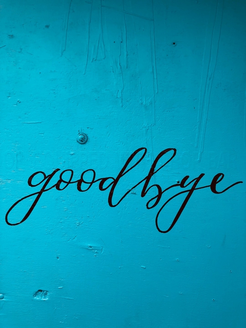 goodbye