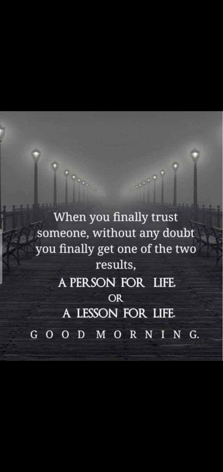 good morning