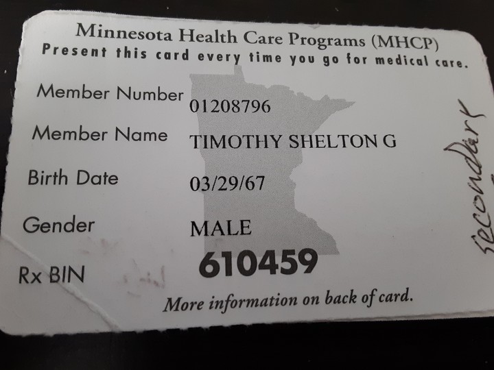 state med. card