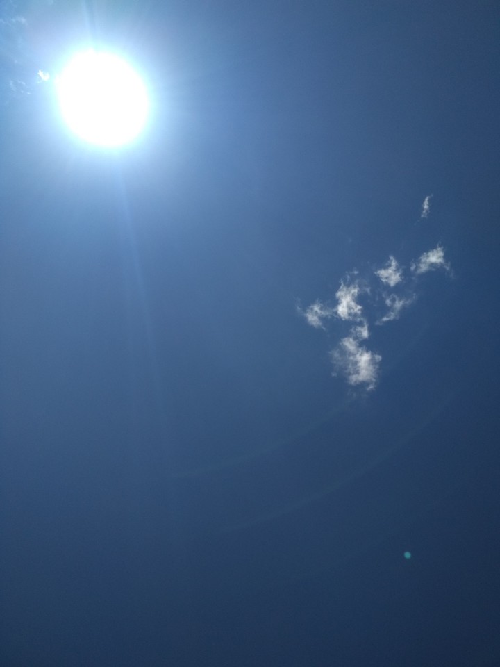 sky and sun
