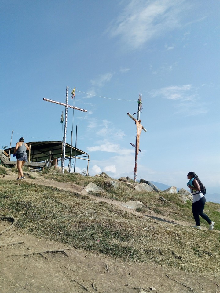 El calvario.
