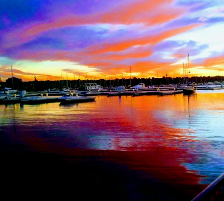 Heavenly colors from the sky!