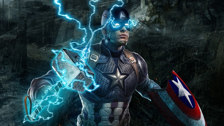 Captain America In Avengers Endgame