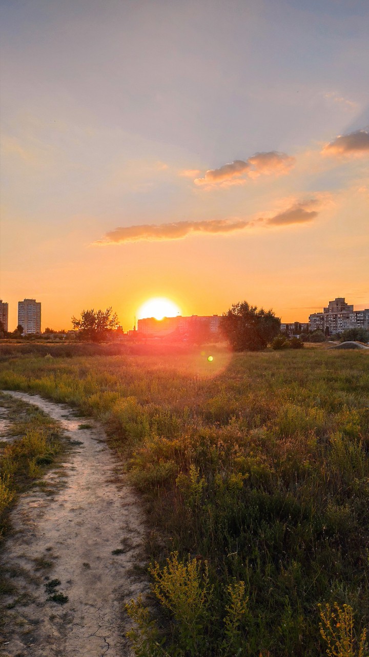 закат