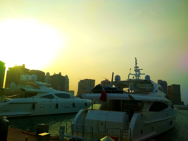 Boats are waiting...