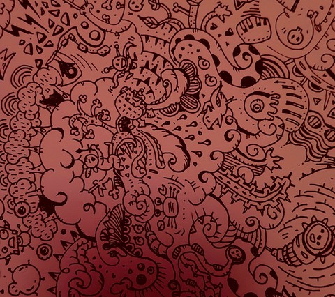 red doodle