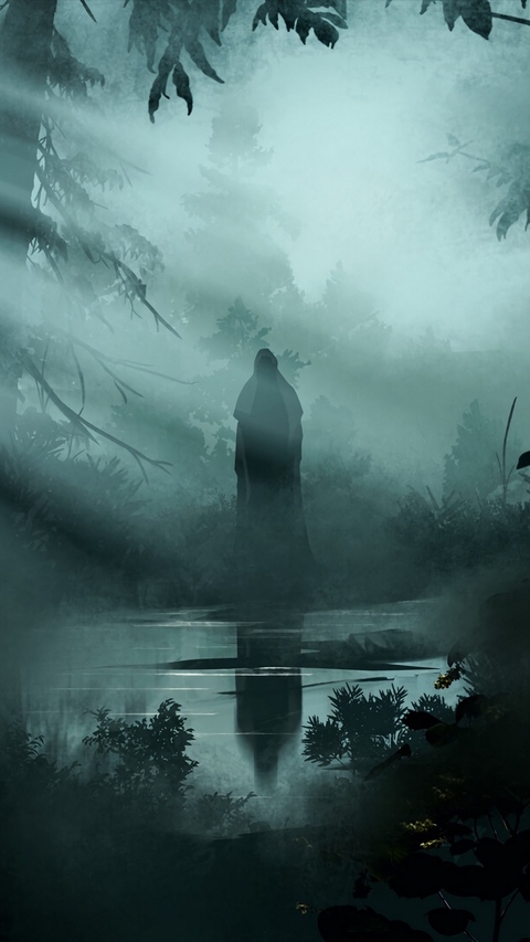 alone in fog